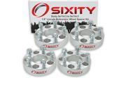Sixity Auto 4pc 1.5 5x114.3 Wheel Spacers Lincoln Aviator Continental III Mark VII Town Car 1 2 20tpi 1.25in Studs Lugs