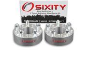 Sixity Auto 2pc 2 5x4.5 Wheel Spacers Toyota Tacoma Truck M12x1.5mm 1.25in Studs Lugs