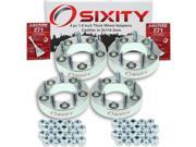 Sixity Auto 4pc 1.5 Thick 5x114.3mm Wheel Adapters Cadillac Calais Commercial Chassis DeVille Eldorado Fleetwood Seville Loctite
