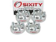 Sixity Auto 4pc 1.5 5x4.5 Wheel Spacers Mercury Grand Marquis 1 2 20tpi 1.25in Studs Lugs