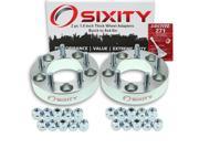Sixity Auto 2pc 1.5 Thick 5x4.5 Wheel Adapters Buick Electra LeSabre Riviera Loctite