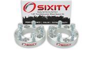 Sixity Auto 2pc 1.25 5x114.3 Wheel Spacers Ford Crown Victoria Edge 1 2 20tpi 1.25in Studs Lugs