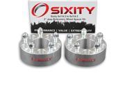 Sixity Auto 2pc 2 5x114.3 Wheel Spacers Jeep Compass Liberty SUV M12x1.5mm 1.25in Studs Lugs