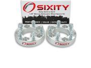 Sixity Auto 2pc 1.25 5x4.5 Wheel Spacers Mercury Comet Cougar 1 2 20tpi 1.25in Studs Lugs