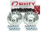 Sixity Auto 2pc 1.5 Thick 5x127mm Wheel Adapters Lincoln MKZ Zephyr Loctite