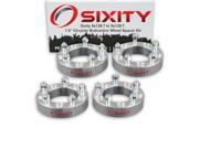 Sixity Auto 4pc 1.5 5x139.7 Wheel Spacers Chrysler Aspen 9 16 18tpi 1.25in Studs Lugs
