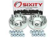 Sixity Auto 2pc 1.5 Thick 5x5 Wheel Adapters Ford Escape Five Hundred Freestyle Fusion Probe Taurus X