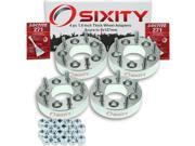 Sixity Auto 4pc 1.5 Thick 5x127mm Wheel Adapters Acura CL ILX Integra Legend MDX NSX RDX RL RSX TL TLX TSX Loctite