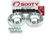 Sixity Auto 2pc 1.5 Thick 5x114.3mm Wheel Adapters Cadillac Calais Commercial Chassis DeVille Eldorado Fleetwood Seville Loctite
