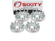 Sixity Auto 4pc 1.5 8x6.7 Wheel Spacers Sixity Auto Pickup Truck SUV M14x2.0mm 1.75in Studs Lugs