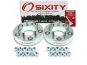 Sixity Auto 2pc 1.5 Thick 5x5.5 to 5x4.5 Wheel Adapters Pickup Truck SUV Loctite