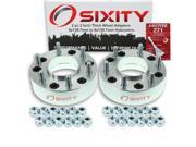 Sixity Auto 2pc 2 Thick 5x139.7mm to 6x139.7mm Hubcentric Wheel Adapters Pickup Truck SUV Loctite