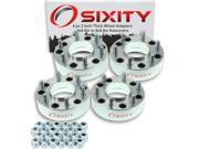 Sixity Auto 4pc 2 Thick 5x5.5 to 6x5.5 Hubcentric Wheel Adapters Pickup Truck SUV