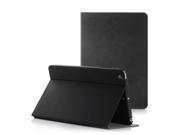 Fashion Ultra thin 360 Degree Rotating Stand Folio PU Leather Stand Case Smart Cover for Apple iPad With Auto Wake Sleep Feature Color Black
