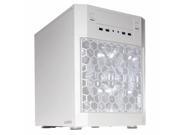 anidees AI 07W Dual Chamber ATX Case Side Window 4 LED Fans Fan Controller Fan Hub Dust Filters Water Cooling Support AI 07 White Version