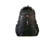 Swissgear shoulder travel backpack student backpack Black