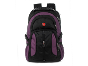 Swissgear Business shoulders laptop bag Travel backpack Purple