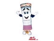 Peculiar Newspaper Magazine Canadian SpotSound Mascot With A Cute Face And Text