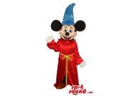 Mickey Mouse Disney Character With Fantasia Movie Clothes