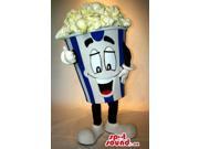 Peculiar Popcorn Box Food Snack Movie Character Canadian SpotSound Mascot
