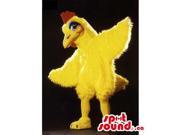 Customised Yellow Chicken Or Hen Bird Animal Canadian SpotSound Mascot