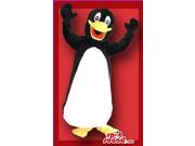 Cute Penguin Plush Canadian SpotSound Mascot With Fun Face And White Belly