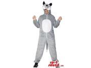 Awesome Grey Raccoon Adult Size Costume Or Plush Canadian SpotSound Mascot