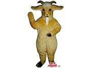 Customised Brown Goat Plush Canadian SpotSound Mascot With A White Beard