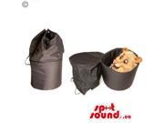 Comfortable Black Rucksack Bag To Transport Your Canadian SpotSound Mascot Safely