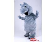 Customised All Grey Peculiar Hippopotamus Animal Plush Canadian SpotSound Mascot