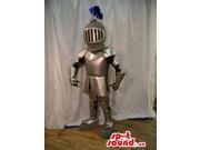 Great Real Looking Medieval Warrior Armour Character Canadian SpotSound Mascot