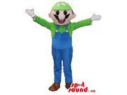 Mario Bros. Luigi Video Game Character Plush Canadian SpotSound Mascot