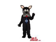 Black Scooby Doo Dog Cartoon Character Plush Canadian SpotSound Mascot
