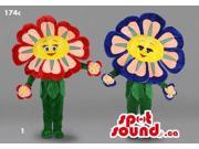 Flower Plush Canadian SpotSound Mascot Couple With Various Colors