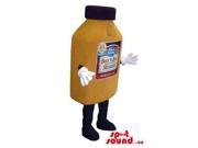 Customised Brown Bottle Canadian SpotSound Mascot With Space For Text