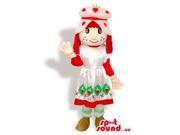 Strawberry Shortcake Girl Standard Cartoon Character Canadian SpotSound Mascot