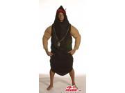 Strong Oriental Fighter Adult Size Costume With Red Headband