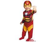 Fantastic Iron Man Character Toddler Size Halloween Costume