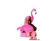 Very Cute Child Toddler Size Pink Flamingo Plush Costume