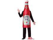 Red Ketchup Sauce Bottle Adult Size Plush Costume Or Canadian SpotSound Mascot