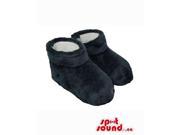 Best Quality Washable Black Plush Feet For Canadian SpotSound Mascots