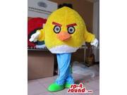 Yellow Angry Birds Video Game Well Known Character Canadian SpotSound Mascot