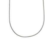 Stainless Steel 24 inch 3.5 mm Rolo Chain Necklace