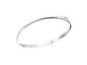 Sterling Silver Forged Thin Bangle