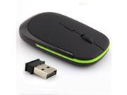 Wireless Mouse Mice Mini USB Optical 2.4G for laptop PC Black Ultra Slim