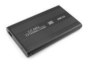 2.5 inch USB 2.0 to SATA HDD Hard Drive Disk External Case Enclosure Black