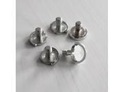 TB Stainless Steel 1 4 D Ring Screw For Camera Tripod Quick Release plate US 1