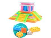 Colorful 144 Pcs Plastic Kid Puzzle Educational Building Blocks Bricks Toy UFM