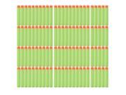 100 X Refill Darts Bullet With Hole for Nerf Elite Series Blaster Green 7.2cm