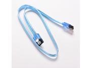 New High Speed 20in 50CM SATA 3.0 III High Speed HDD Data Cable Cord PC Drive